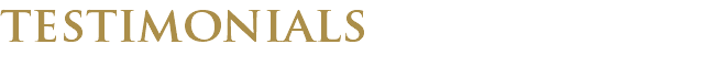 testimonials
